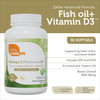 Zahler Omega 3 Platinum +D, All-Natural Pure Fish Oil Supplement, Burpless