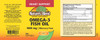 Nature's Blend Omega-3 Fish Oil, 1000 mg 300 Softgels