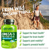 NATURELO Burpless Omega 3 Fish Oil Supplement