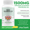 Organic Evening Primrose Oil Capsules 1500mg