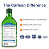 Carlson - Cod Liver Oil, 1100 mg Omega-3s,