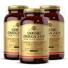 Solgar 1300 mg Omega 3-6-9, 120 Softgels (Pack of 3)