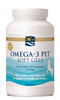 Nordic Naturals Omega-3 Pet, Unflavored - 330 mg Omega-3 Per Soft Gel - 2 Pack