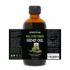 GreenIVe Hemp Oil, 8oz Glass Bottle (240mL), Natural Hemp Seed Oil