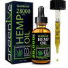 GreenIVe Hemp Oil Drops 28,000mg - Naturally Grown, Vegan, Rich in Omegas