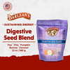 Barlean's Organic Digestive Seed Blend Fiber Supplement with Whole Chia, Ground