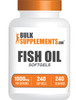 BulkSupplements.com Fish Oil 1000mg Softgels