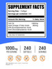 BulkSupplements.com Fish Oil 1000mg Softgels