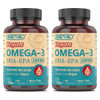 DEVA Vegan Omega-3 DHA-EPA, from Micro Algae, Delayed Release, 90 Vegan Capsules