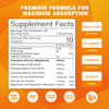 Sugar Free CoQ10 Gummies, Plus Omega-3, Vitamin B3 and Zinc, Magnesium, 5X High