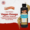 Barlean's Vegan Omega Liquid Flax and Algae Oil Plant Based EPA DHA Supplement