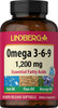 Lindberg Omega 3 6 9 Supplements - 1200mg - 90 Softgels