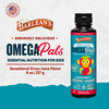 Barlean's Omega Pals Omega 3 for Kids, Yummy Straw-Nana Flavored Children's