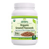 Herbal Secrets USDA Organic Ground Flaxseeds 2 Lbs Powder