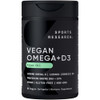 Sports Research Vegan Omega-3 with Vitamin D3 Softgels