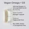 Sports Research Vegan Omega-3 with Vitamin D3 Softgels