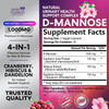 D-Mannose Supplement 1,000mg - with Cranberry, Hibiscus & Dandelion