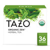 TAZO Organic Zen Green Tea, Caffeinated Tea with Refreshing Lemongrass &