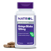 Natrol Brain Health Ginkgo Biloba 120mg, Dietary Supplement for Brain Health