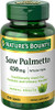 Nature's Bounty Saw Palmetto, Herbal Health Supplement, Prostate and Urinary