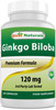 Best Naturals Ginkgo Biloba 120 mg 120 Capsules
