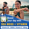 ZIPINKJ Sea Moss Drops, Irish Liquid Sea Moss Gel Supplement with Black Seed
