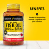 MASON NATURAL Omega 3 Fish Oil, 45,Day Supply, 1000mg with EPA and DHA for Joint