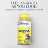 SOLARAY Organic Burdock Root 970 mg - Digestive Support Supplement