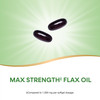 Nature's Way Flax Oil Max Strength, Supports Heart Health*, 200 Softgels