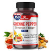 Cayenne Pepper 7 in 1 - with Ginger, Turmeric, Cinnamon, Black Pepper