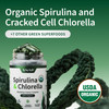 Snap Supplements Organic Spirulina and Chlorella