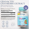 SOLARAY CranActin Cranberry Extract 400 mg - Cranberry Supplements