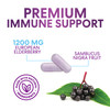 Elderberry Capsules 1200mg