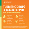 USDA Organic Turmeric Liquid Drops with Black Pepper