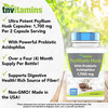 tnvitamins Psyllium Husk Capsules - 1700 MG - 250 Capsules