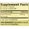 ResMask Spring Valley Cinnamon Dietary Supplement, 1000 mg, 400 Vegetarian