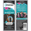 Kinesio Tape - Pre-Cut Knee Support - Optimized Athletic Tape Strips - 3 Single-Use Knee Strips
