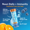 Nuun Immunity Electrolyte Tablets with Vitamin D, C, E, & A, Ginger, Elderberry