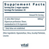 Vital Nutrients St John's Wort 600mg