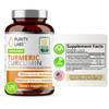 Purity Labs Organic Turmeric Curcumin Supplement with Piperine 2,250 MG/Serving
