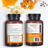 Turmeric Curcumin 1440mg with Black Pepper & Ginger I 120 Vegan Turmeric