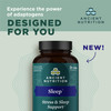 Ancient Nutrition Ashwagandha for Sleep Support, for Stress and Sleep Support