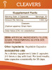 Secrets of the Tribe Cleavers 120 Capsules, 800 mg, Cleavers (Galium aparine)