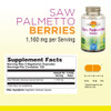 Nature's Life Saw Palmetto Berries 1160 mg
