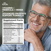 HerbaMe Prostate Support Supplement for Men with Saw Palmetto, Pygeum Bark