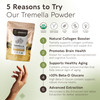 Organic Tremella Mushroom Powder Supplement 100g