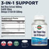 Kal Red Yeast Rice COQ10 Omega 3, 60 Count