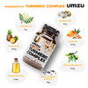 UMZU Turmeric Curcumin Supplement, (30 Day Supply)