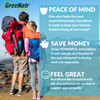 GreeNatr Immune Support Supplement with Vitamin C, D3, Zinc 50mg, Quercetin