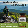 DailyNutra Herbal T Mens Health Formula Supplement for Endurance, Vitality, &